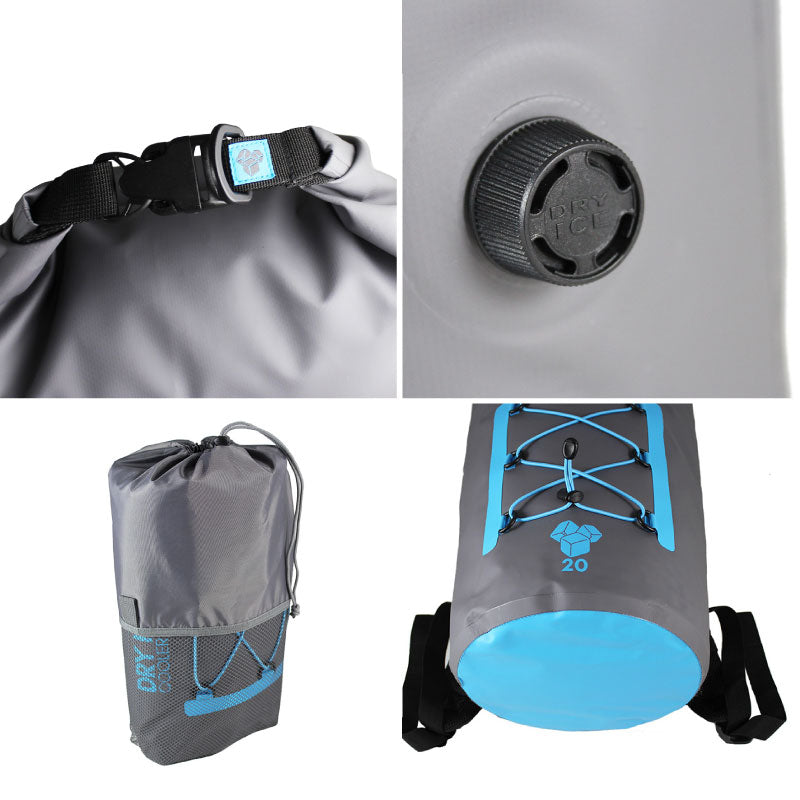 Premium Cooler Backpack Grey – 20 Litres