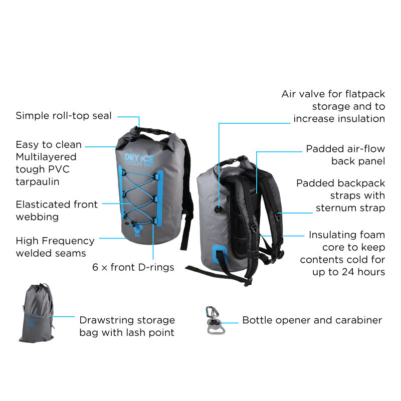 Dry Ice Cooler Backpacks, Dry Ice Cooler Bags